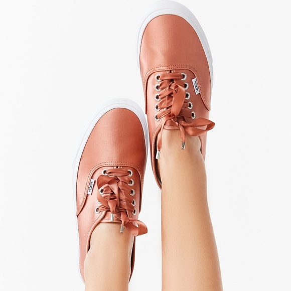 Vans Shoes - NWT VANS Authentic Satin Lux Rose W AUTHENTIC